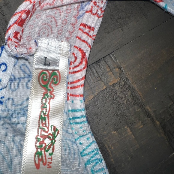 Women's size large Paisley Sleeveless top, shirt, blouse summer tank top paisley - Picture 7 of 7